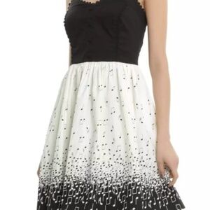 Hot Topic Music Notes Dress